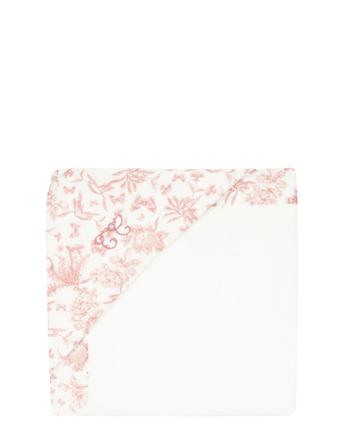 Toile De Jouy Bath Cape Home Bath Time Towels & Cloths Towels Lyserød Tartine Et Chocolat