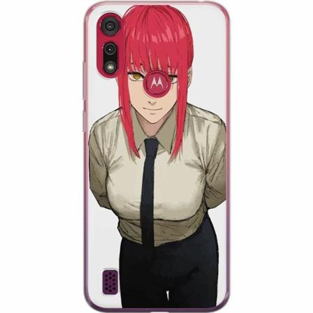Motorola Moto E6s (2020) Skal / Mobilskal - Makima Chainsaw Ma