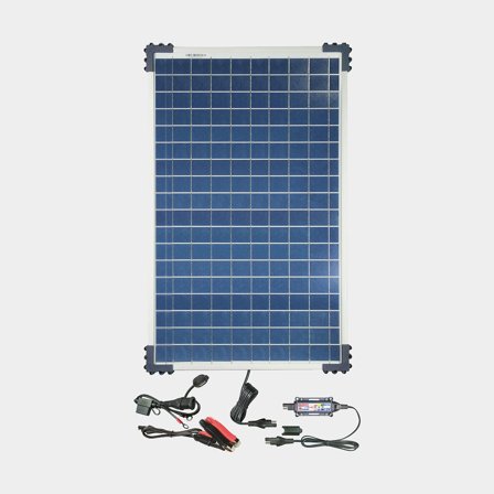 Solcellspaket Optimate, 40 W, 12 V, 445 x 360 x 30 mm + regulator + kablar
