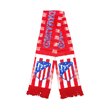 MUB Fotballklubb Skjerf - Ull Bomull, Lagfarger, Dekorativ Gave