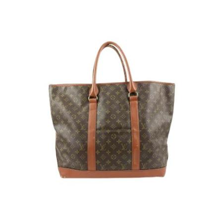 Louis Vuitton Vintage, Pre-owned Canvas louis-vuitton-bags Bruin, Dames, Maat:ONE Size