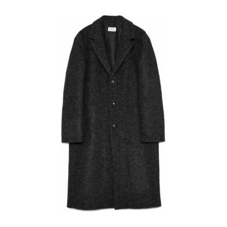 Amish, Single-Breasted Coats Grijs, Dames, Maat:L,wol