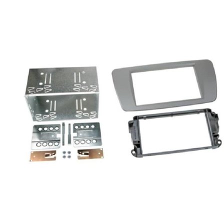 Kit 2 DIN Seat Ibiza ap08 - Dublin Grå - ISO 2 DIN fram - SEAT - Radio/CD/MP3 - Double-Din