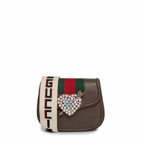 Gucci Vintage Pre-owned Cross Body Bags Grå, Dame Vintage Tasker, Størrelse: ONE Size
