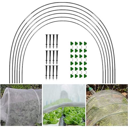 Puutarhan kaaret verkolle, puutarhan kaaret kasvihuoneen runko, puutarhan talot tunnelin tukirunko, kasvin tunneli puutarhan kankaalle, kestävä 
