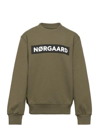 Organic Sweat Solo Sweatshirt Svetari Collegepaita Vihreä Mads Nørgaard