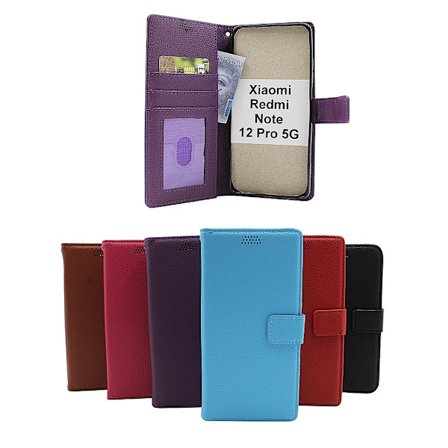 New Standcase Wallet Xiaomi Redmi Note 12 Pro 5G