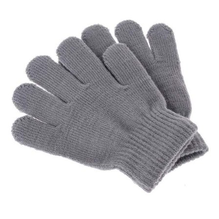 Fingervanter til børn - Grå