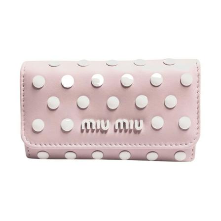 Miu Miu Pre-owned, Wallets & Cardholders Roze, Dames, Maat:ONE Size