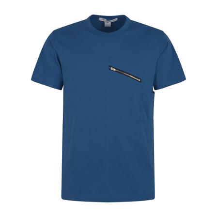Comme des Garçons, T-Shirts Blauw, Heren, Maat:S