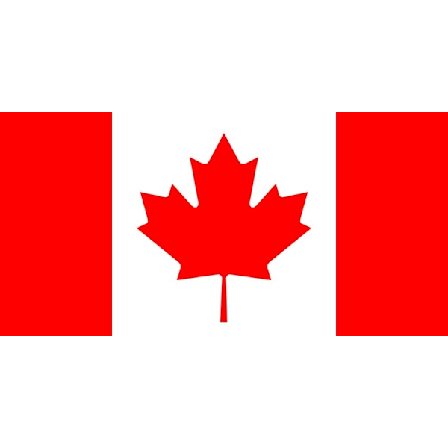 Kanadisk flagg, hvit