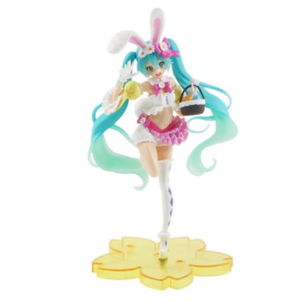 Jänis tyttö patsas Elävä ulkonäkö Muovi koriste Koti sisustus Lelut Makuuhuone Toimisto