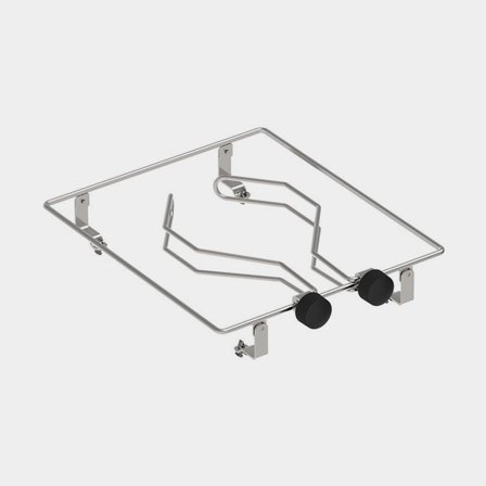 Pannenhouderkit ENO, geschikt voor flush gemonteerde kookplaat (1-pits)
