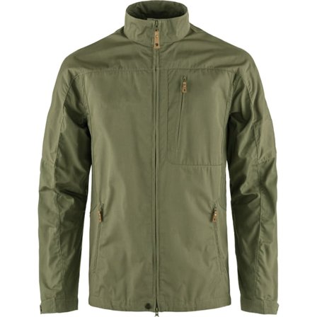 Fjällräven Men's Övik Stencollar Jacket in Green, G-1000 | Size: Medium