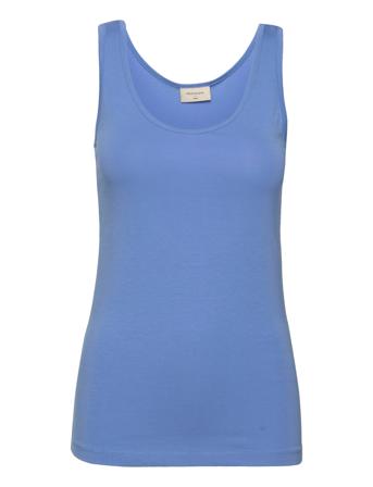 Fqshakey-Tanktop T-shirts & Tops Sleeveless Blå FREE/QUENT*Betinget Tilbud