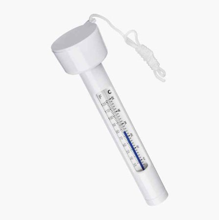 Biltema - Bassengtermometer, Flytende, Måler i Celsius og Fahrenheit, Perfekt for Bassenger og Innsjøer