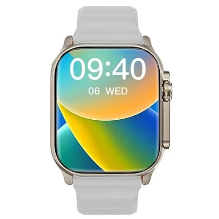 2024 T900 Ultra 2 Älykäs Kello Miehille 49Mm Sarja 8 2.3" Amoled-Näyttö Nfc Kompassi Vedenpitävä Apple Watchille Iwo Ultra. 8 Smartwach White"