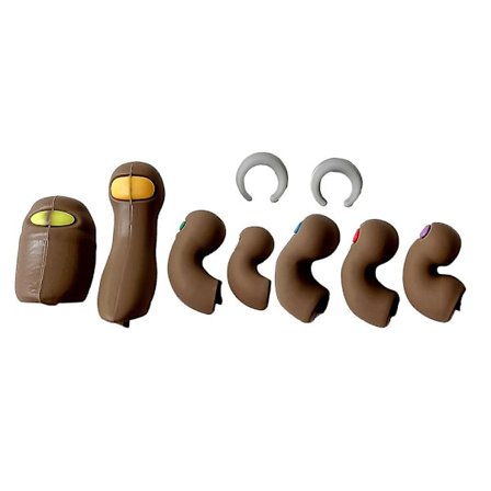 Sko Tå Charms Clog Dekoration, Crocs Tilbehør Unormalt Formede Tå Sko Dekoration Charms Til Sjove Gaver