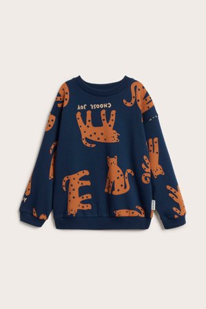 Kappahl | Bluza we wzory | Ciemnoniebieski