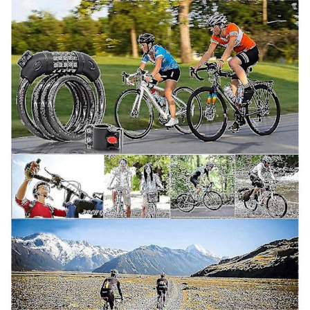 Pyörän lukkokaapeli koodillukolla, 4 jalkaa, korkea kovuus terästä