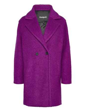 Desigual Coat Amberes Lila