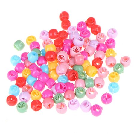 100 ST Mini Hair Claw Clips For Women Girls e Candy Colors Bea
