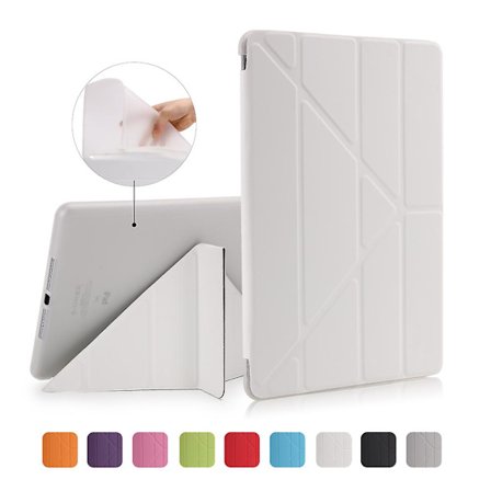 För Ipad 9.7 (2018) / 9.7 (2017) Origami Smart Pu Leather + Tpu Tablet Case