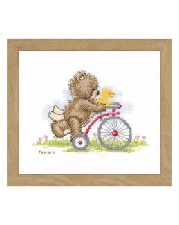 Stickpackung Bild Bär