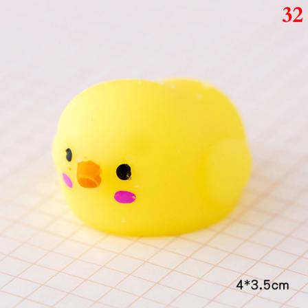 Kawaii Animal Soft Mochi Fidget Toys Antisensoriska Leksaker För Adu