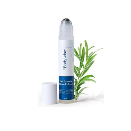 1-5 stk. Be Bodywise Hårvækst Serum Roll On - 3% Rosmarin, 3% Redensyl & 2% - (25ml)