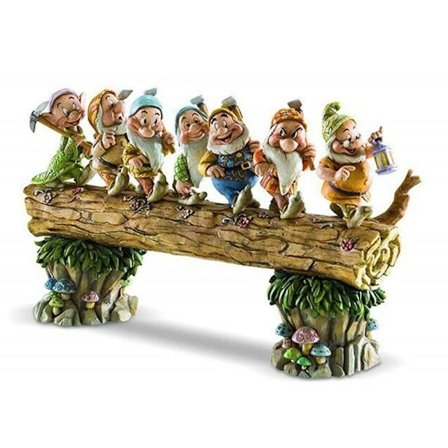 Söpö käsintehty seitsemän puun kääpiö tonttu koriste puutarhaan