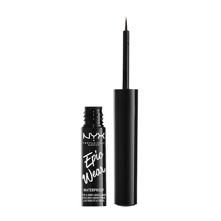 NYX PROFESSIONAL MAKEUP Epic Wear Semi Permanent Liquid Liner Brown, Makeup, Øjne, Eyeliner