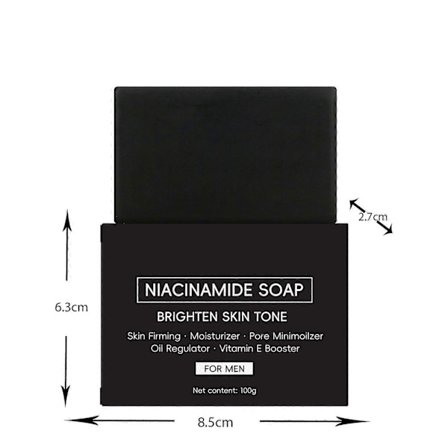 Aktivert kull svart såpebar ansikts- og kroppssåpe naturlig ansiktsrens sertifisert vegansk håndm kosmetiske sett FLY2264