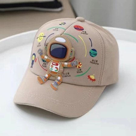 Baby Baseball Cap Barn Peaked Hattar KHAKI ALL KLÄD ALL TYG