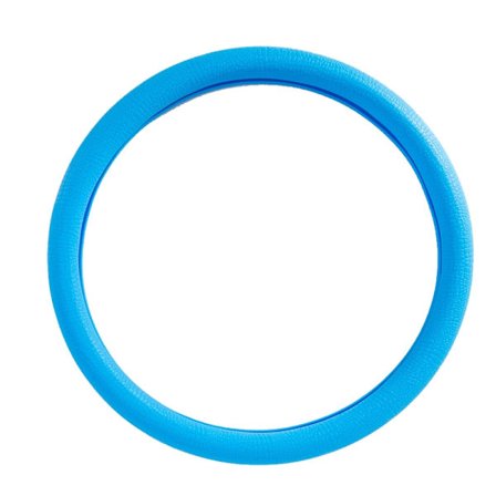 (Blå) Auto Bil Ratt Skydd Livsmedelsgodkänd Silikon Halkfri för 36-40CM/14.2-15.7 Tum Bil Styling Ratt Skydd