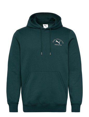 PUMA Puma Class Graphic Hoodie Fl - Green - S