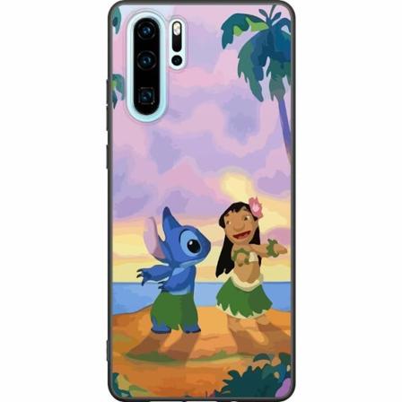 Huawei P30 Pro Svart Skal Lilo And Stitch