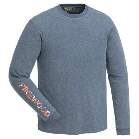 Pinewood Bolmen L/S T-Shirt D.Dive/Mel - XXL