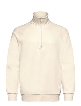 Half Zip Raglan Sweatshirt Cream Lindbergh