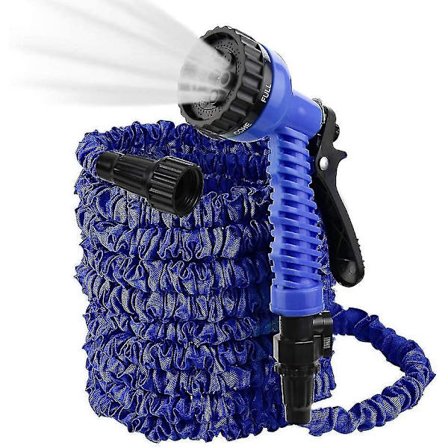 Expanderbar trädgårdsslang, flexibel vattenslang med tryck, enkel förvaring