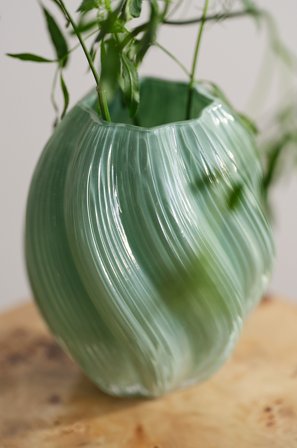 Jotex - Grønn farge - TWIST - Kjøp Vaser hos Jotex