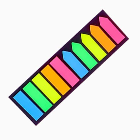 Klistermærker Faner, Klistermærker Flag, 2 Former Klistermærker Sidemarkører, Mini Filfaner, til Sidemarkering og Optagelse af Inspiration