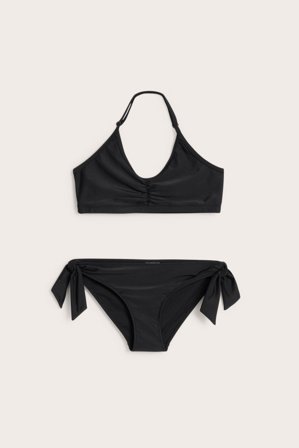 Kappahl | Bikini z wiązaniami Czarne 170 | Czarne