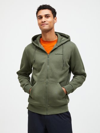 Original Small Logo Zip Hood Men