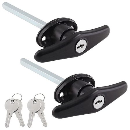 Kuorma-auton lavakatteen lukittavat T-kahvat, retkeilyauton katon lukko, retkeilyauton lukot ja avaimet, T-kahva, katoskorvauslukko, T-lukko