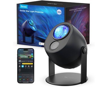 Govee-Star Light Projector - B-vare-Stjerneprojektor med innebygd høyttaler-Smart home-Hjem og Fritid