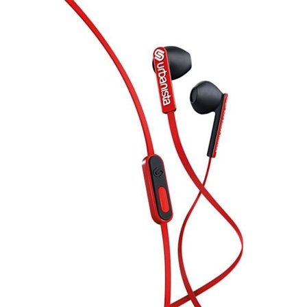 URBANISTA SAN FRANCISCO Stereo høretelefoner med integreret mikrofon - Rød