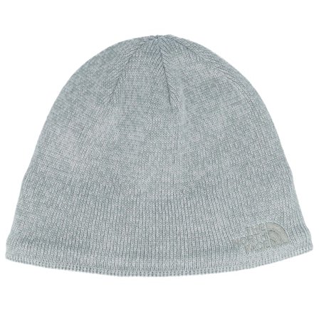 The North Face - Grå traditionalbeanie Beanie - Jim Light Grey Heather Beanie @ Hatstore