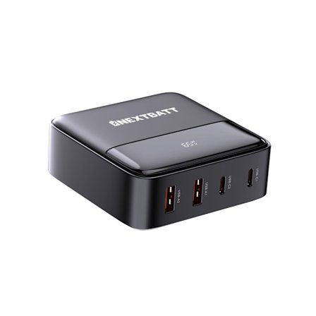 NEXTBATT 4-i-1 65W GaN Multi USB-laddare med 2 USB-C- och 2 USB-A-portar