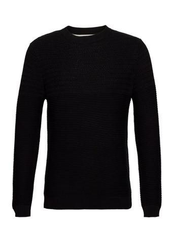 Slhconrad Crew Neck W Black Selected Homme